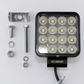 Crawer 48W Square with 2 meter cable LED Work Light - CR-2001