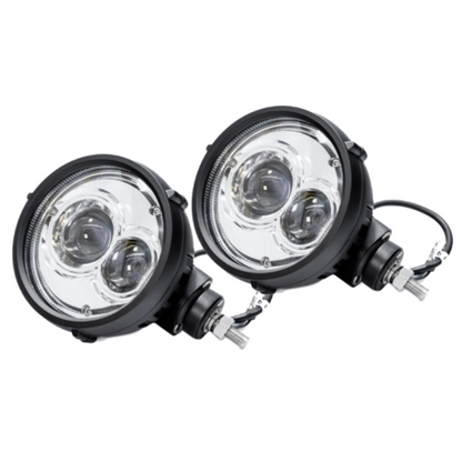 Crawer LED Headlight Set Universal Round - CR-3019S