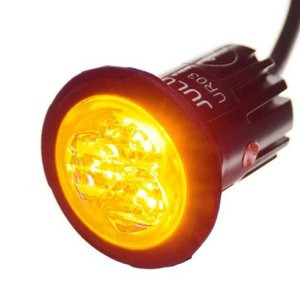 Amber Pop-n-Lock 3 LED Directional Lamp- Covert Series F13