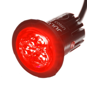 Red Pop-n-Lock 3 LED Directional Lamp- Covert Series F13