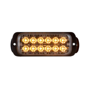 Amber 12 LED Directional Lamp - Super Thin Series ST26