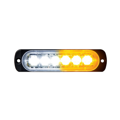 Amber/White LED Directional Lamp- Super Thin Series ST6